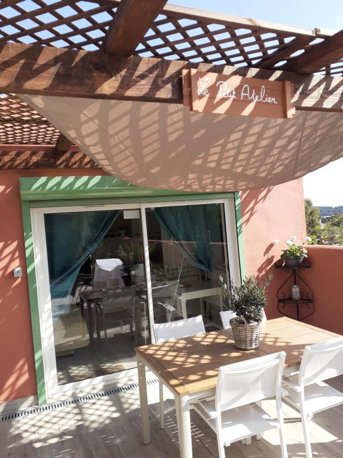 Le Petit Atelier Villa Bormes-les-Mimosas Exteriör bild